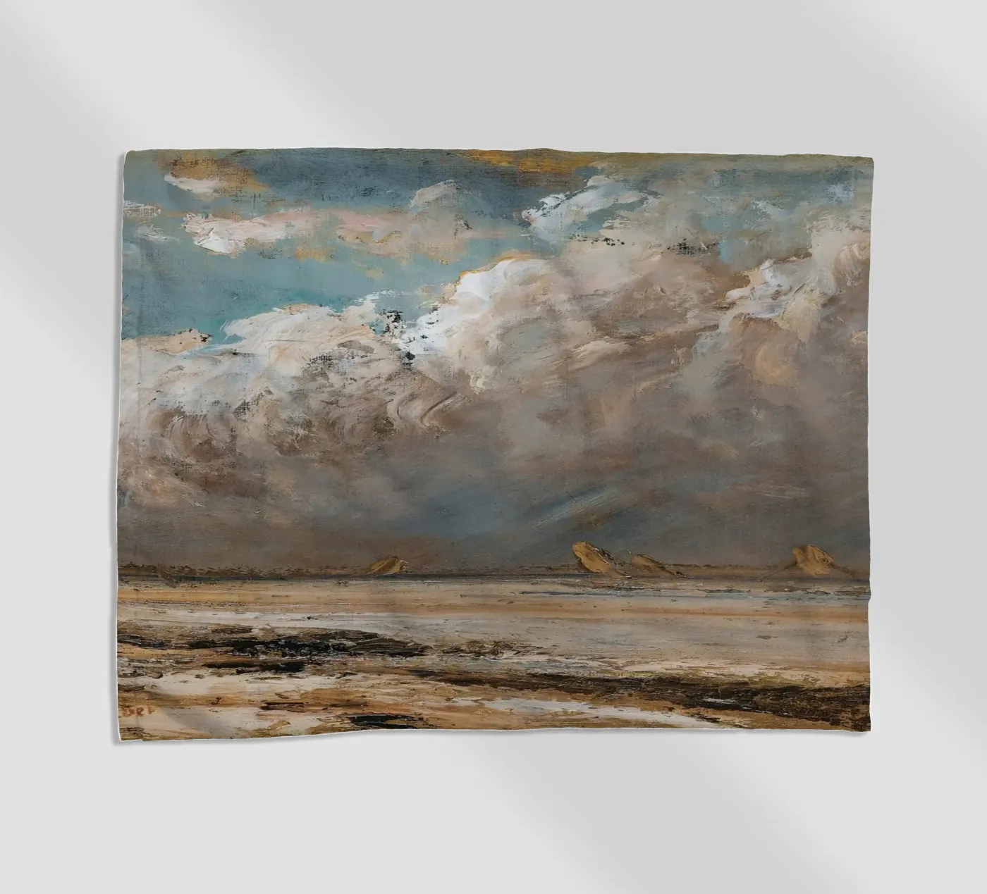 Dramatic Cloudscape Wall Art telo mare da Vintage Posters