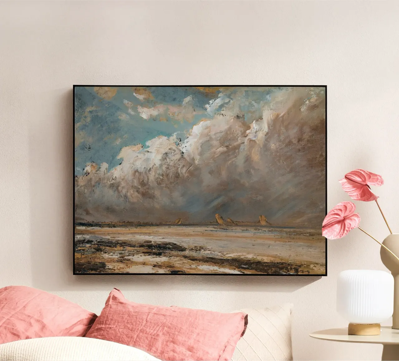 Dramatic Cloudscape Wall Art plexiglass da Vintage Posters