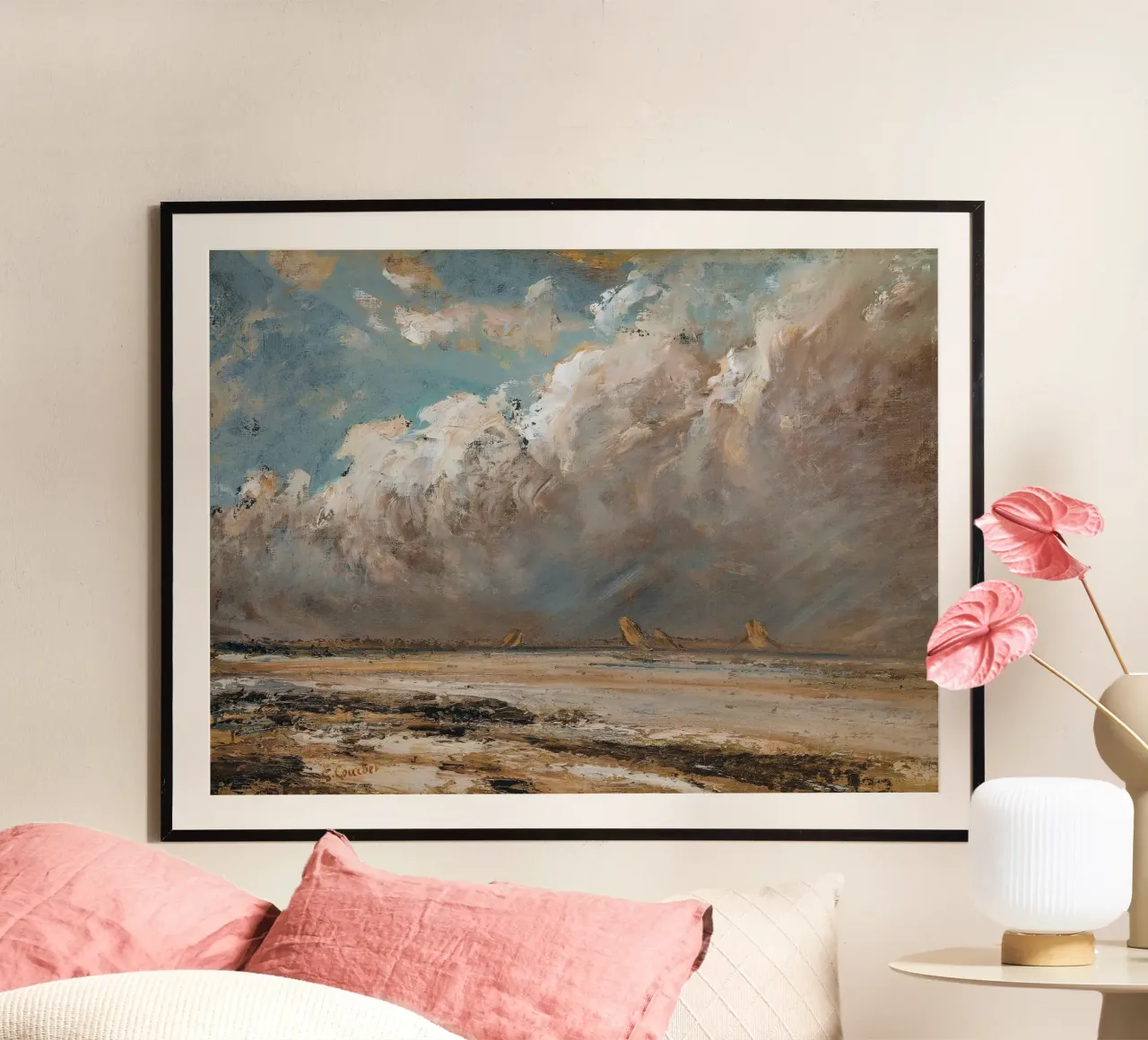 Dramatic Cloudscape Wall Art poster by Vintage Posters