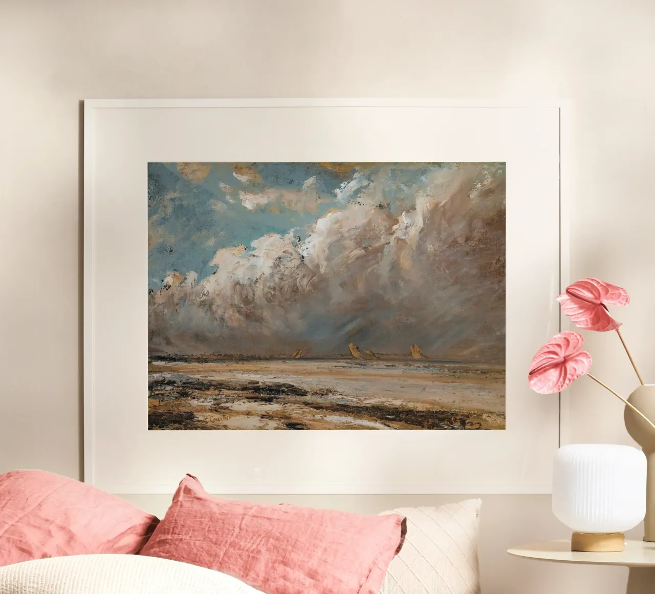 Dramatic Cloudscape Wall Art poster by Vintage Posters
