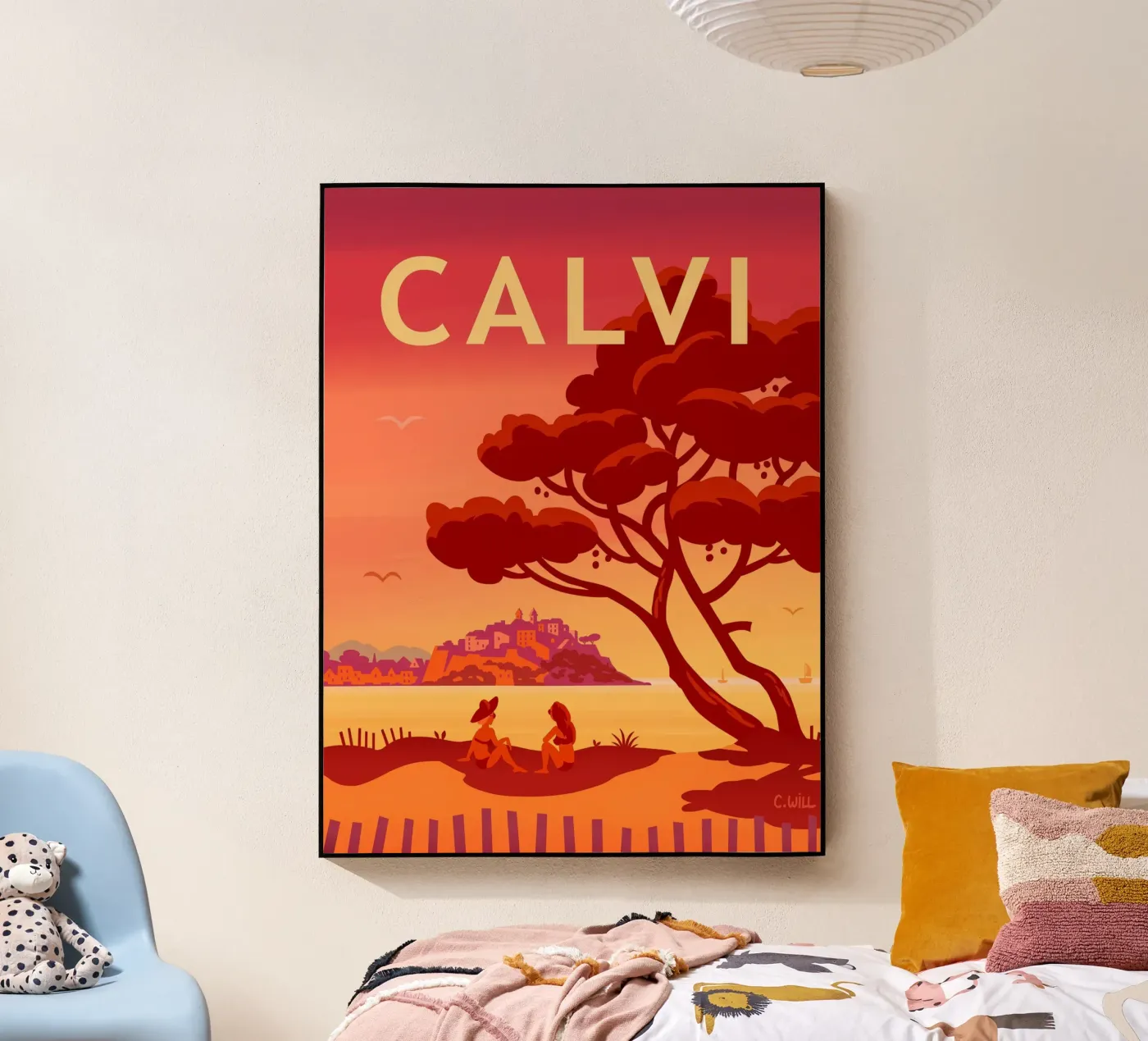 Calvi di sera plexiglass da C.WILL