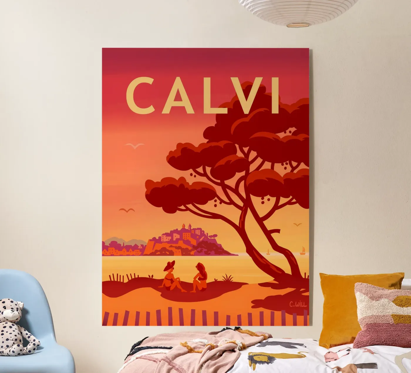 Calvi di sera plexiglass da C.WILL