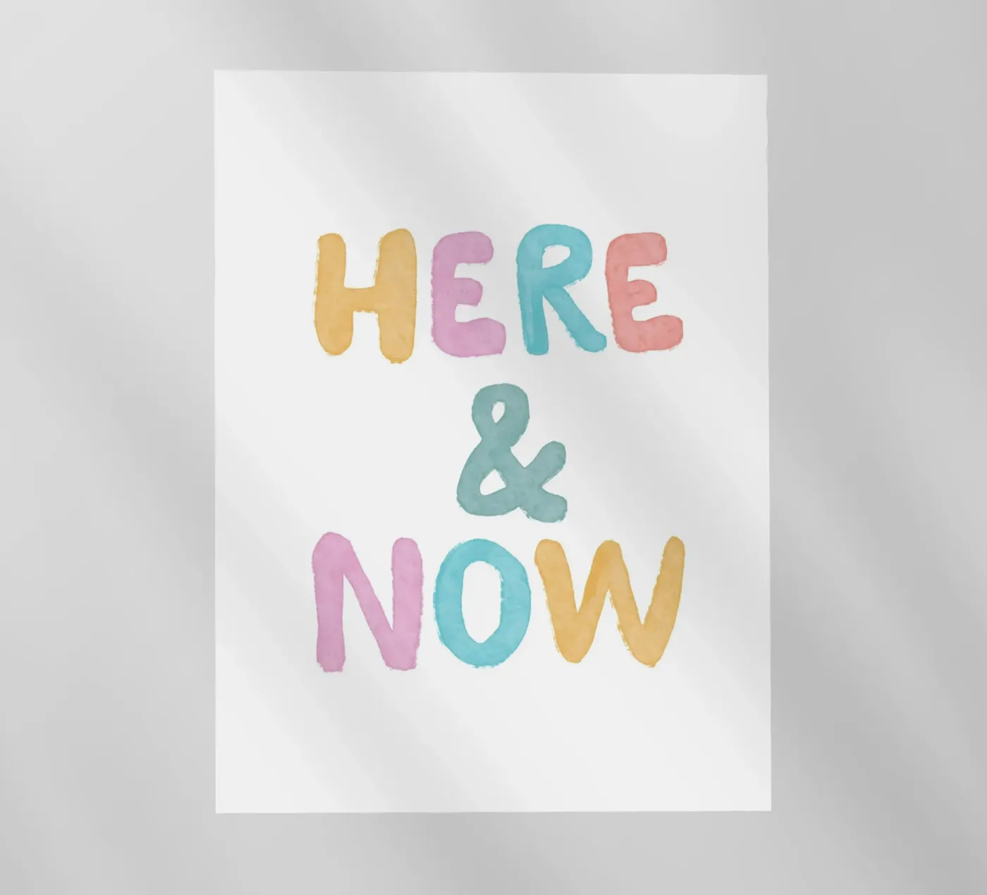 Qui e ora pellicola backlit da Tiny Wonder Co.