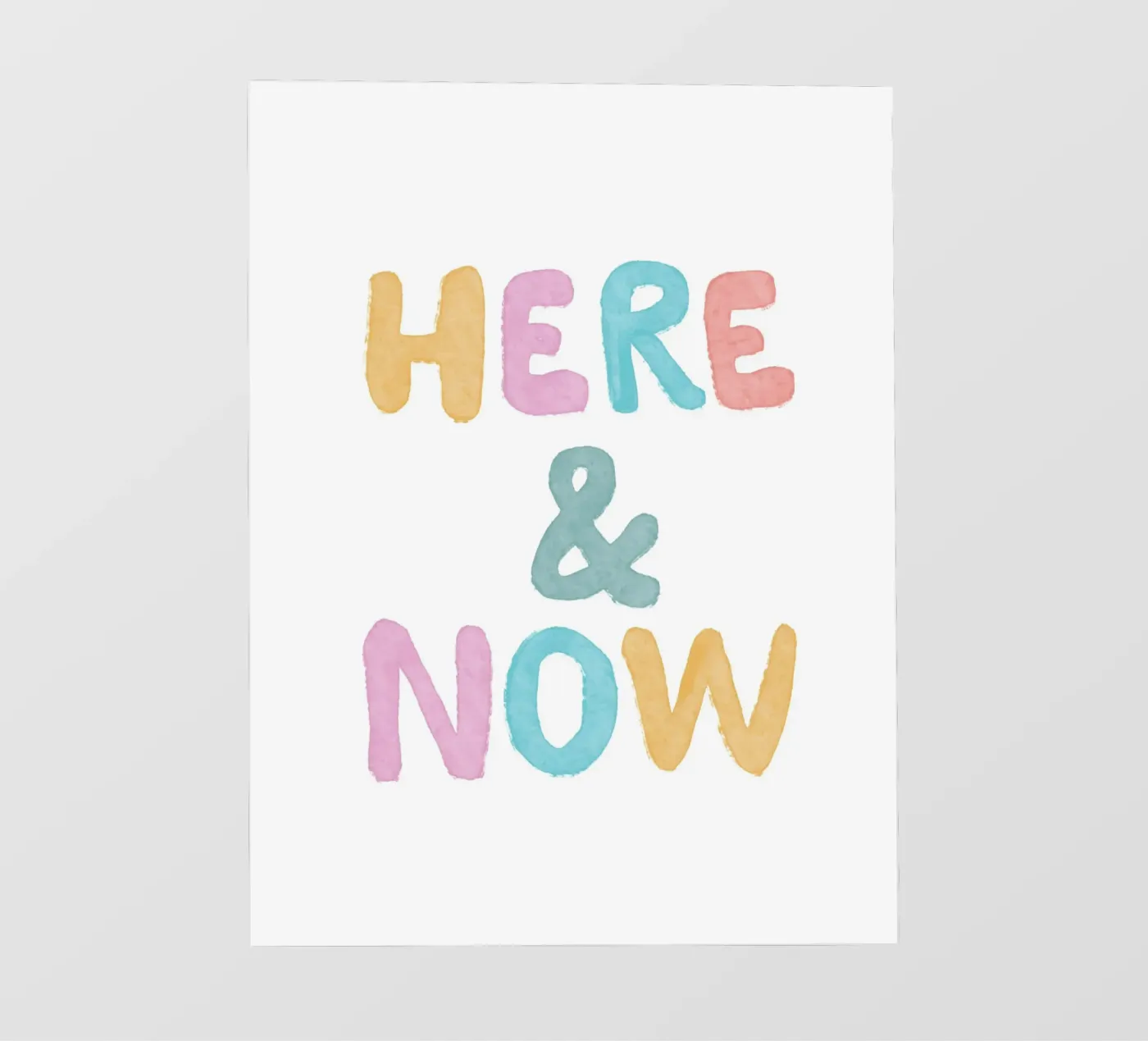 Qui e ora pellicola backlit da Tiny Wonder Co.