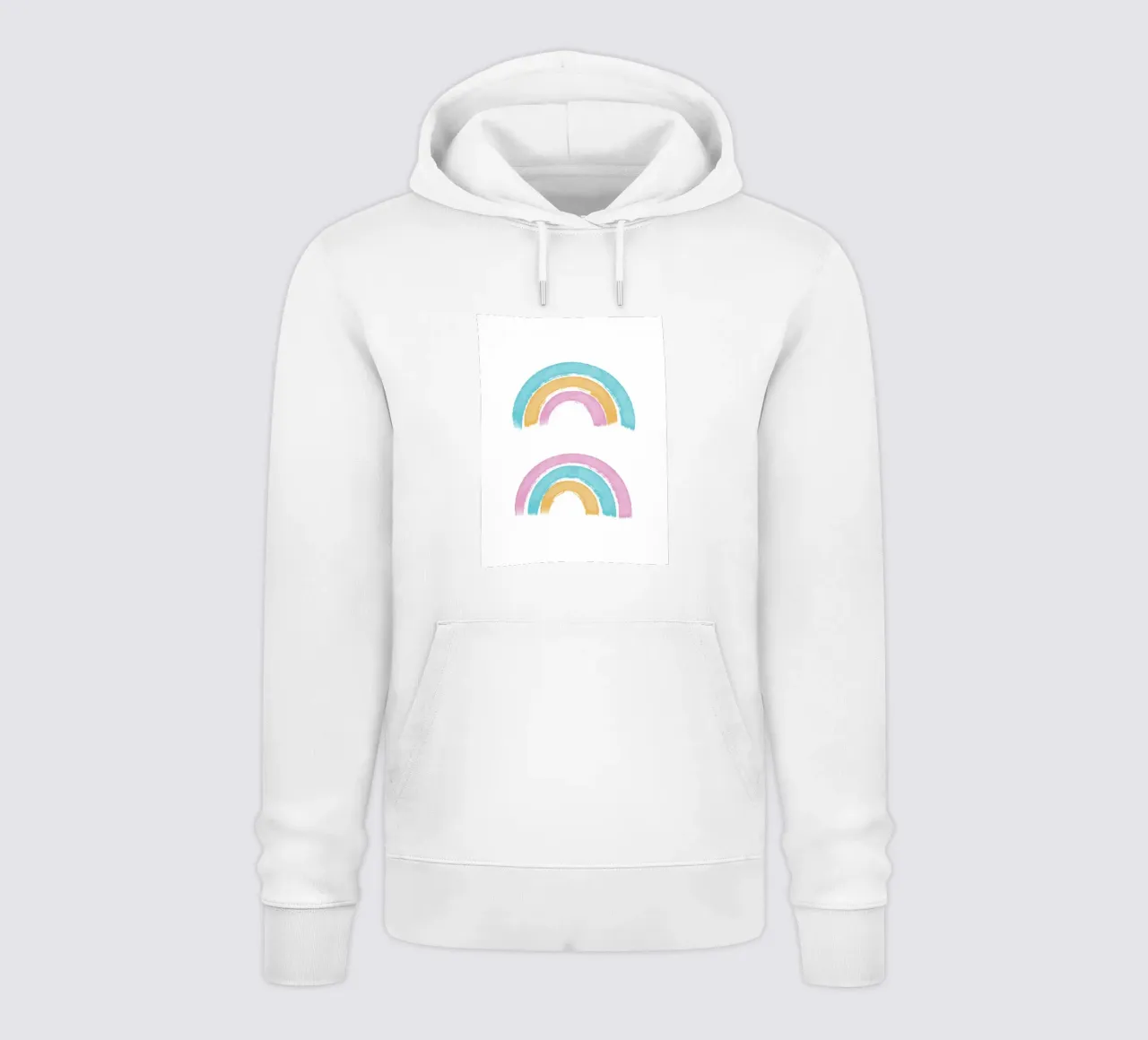 Arcobaleni colorati pop felpa con cappuccio da Tiny Wonder Co.