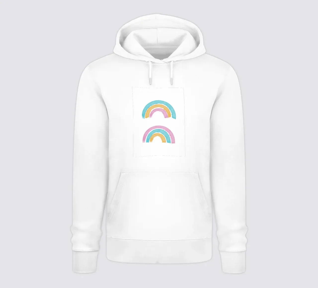 Arcobaleni colorati pop felpa con cappuccio da Tiny Wonder Co.