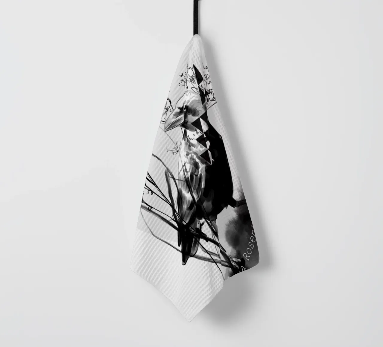 Raven canovaccio da cucina da SaraRosenbaum
