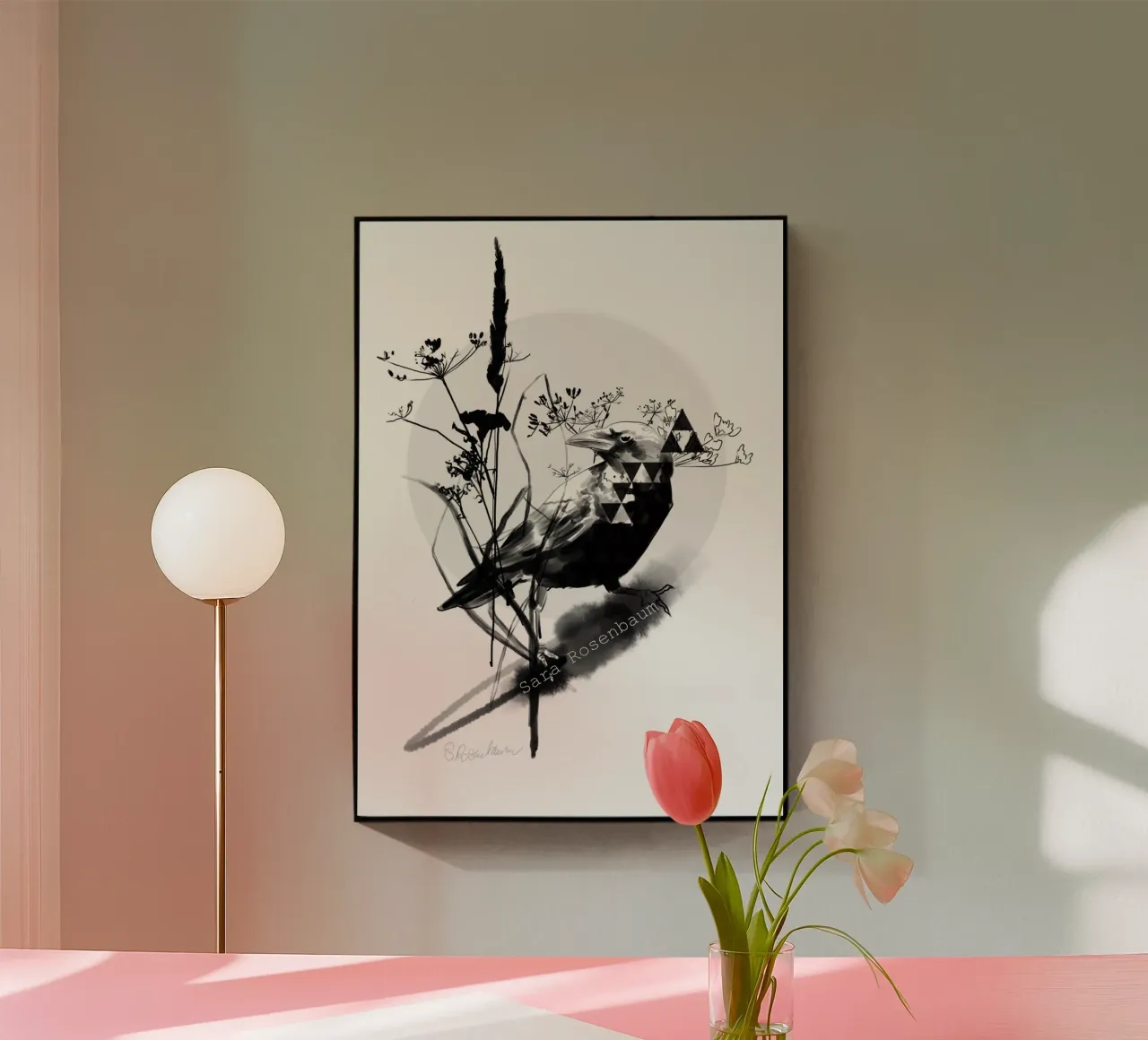 Raven plexiglass da SaraRosenbaum