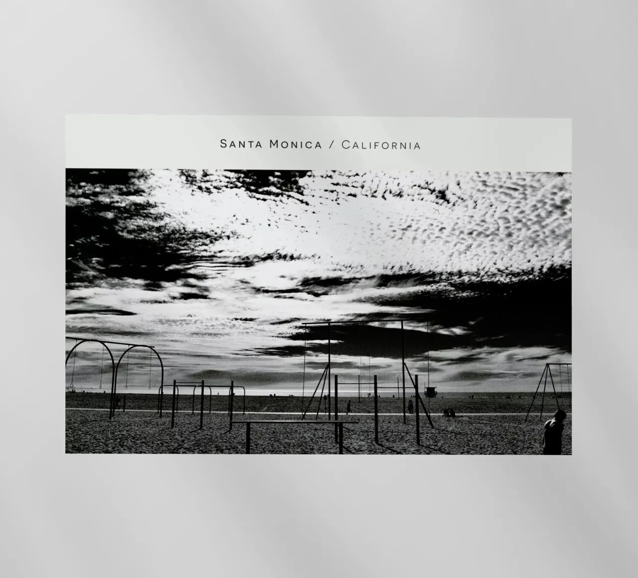 Santa Monica No. 2 B&W pellicola backlit da In Full Color