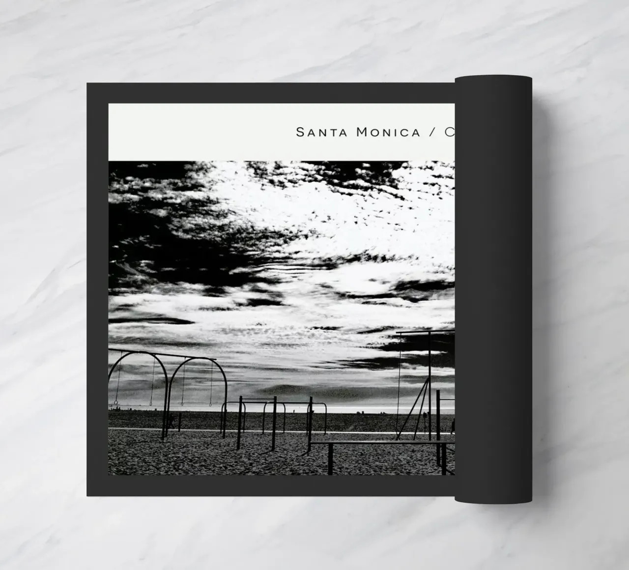 Santa Monica No. 2 B&W zerbino da In Full Color