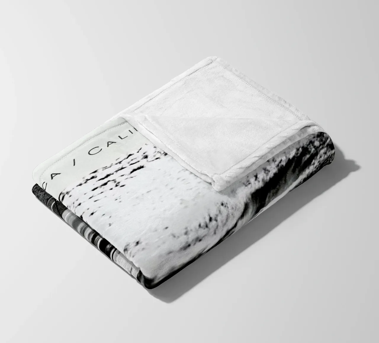 Santa Monica No. 2 B&W coperta in pile da In Full Color