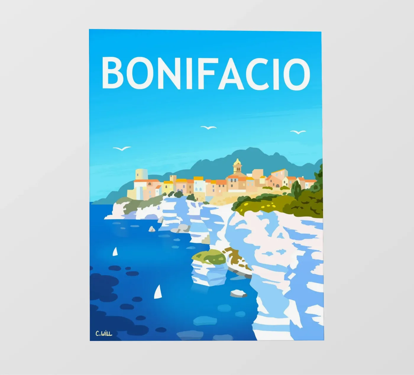 Bonifacio fotobehang van C.WILL