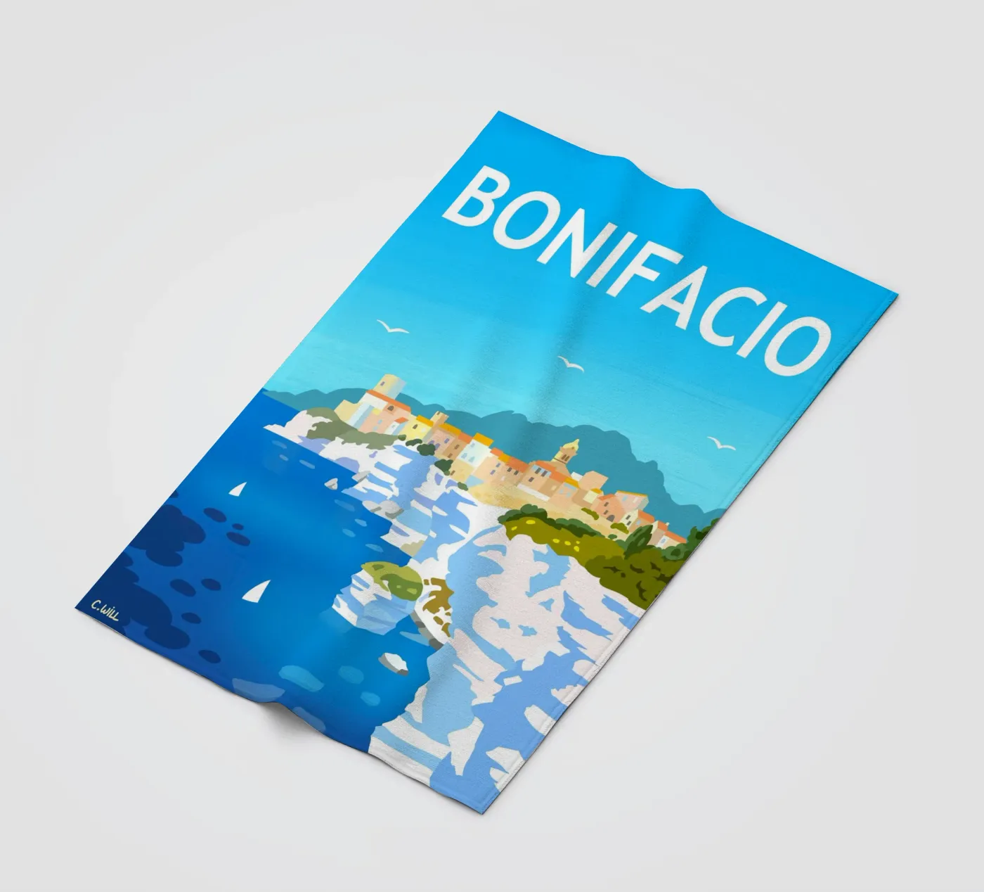 Bonifacio fleecedeken van C.WILL