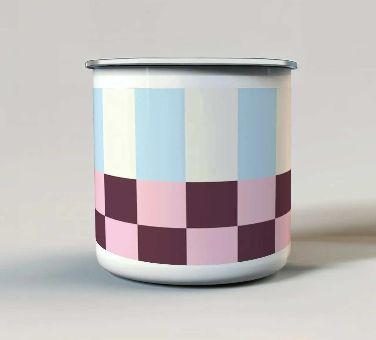 M - Typografie Print Buchstabe tazza in smalto da Studio ROSAGRAU