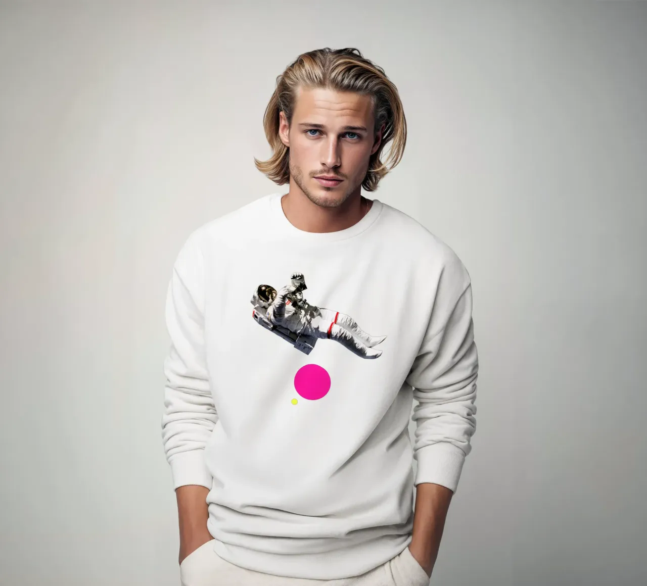 Float sweatshirt by Cassia Beck Collage