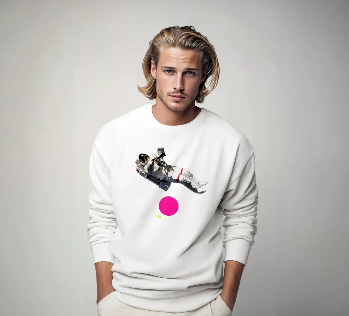 Float sweatshirt van Cassia Beck Collage