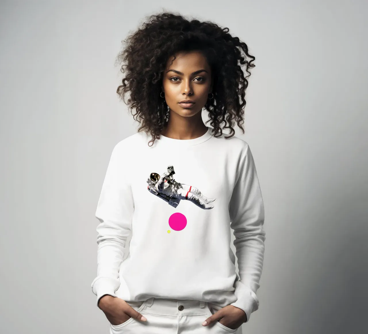 Float sweatshirt by Cassia Beck Collage