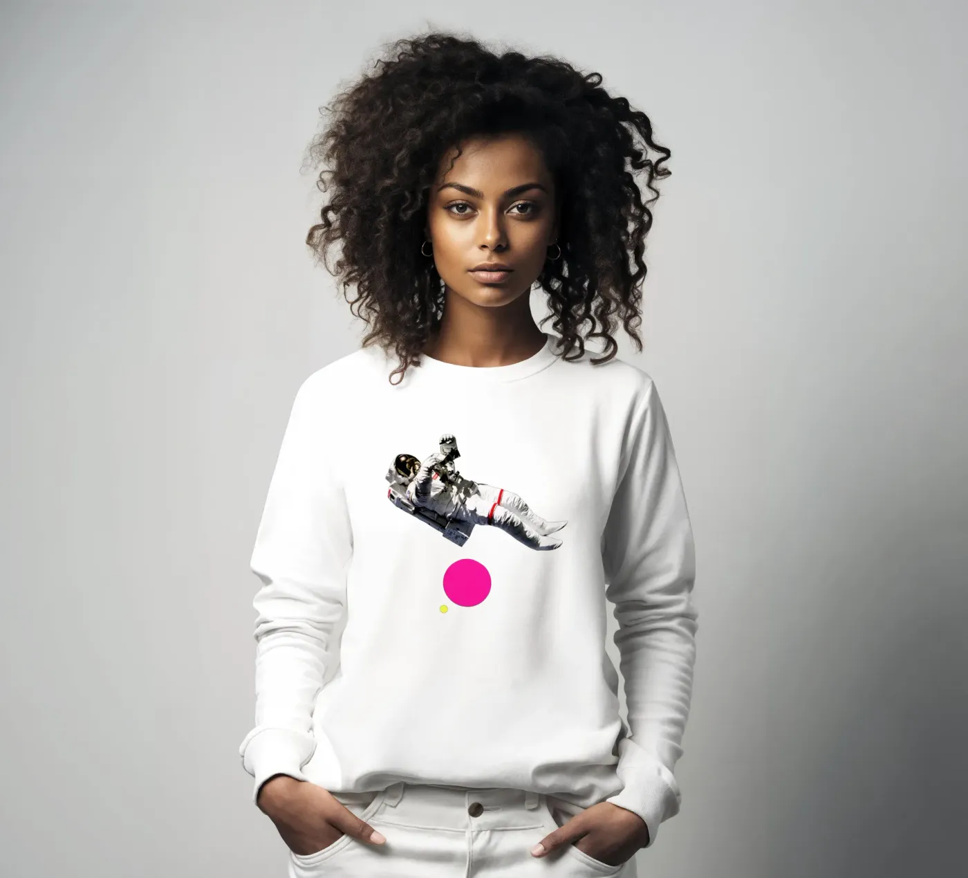 Float sweatshirt van Cassia Beck Collage