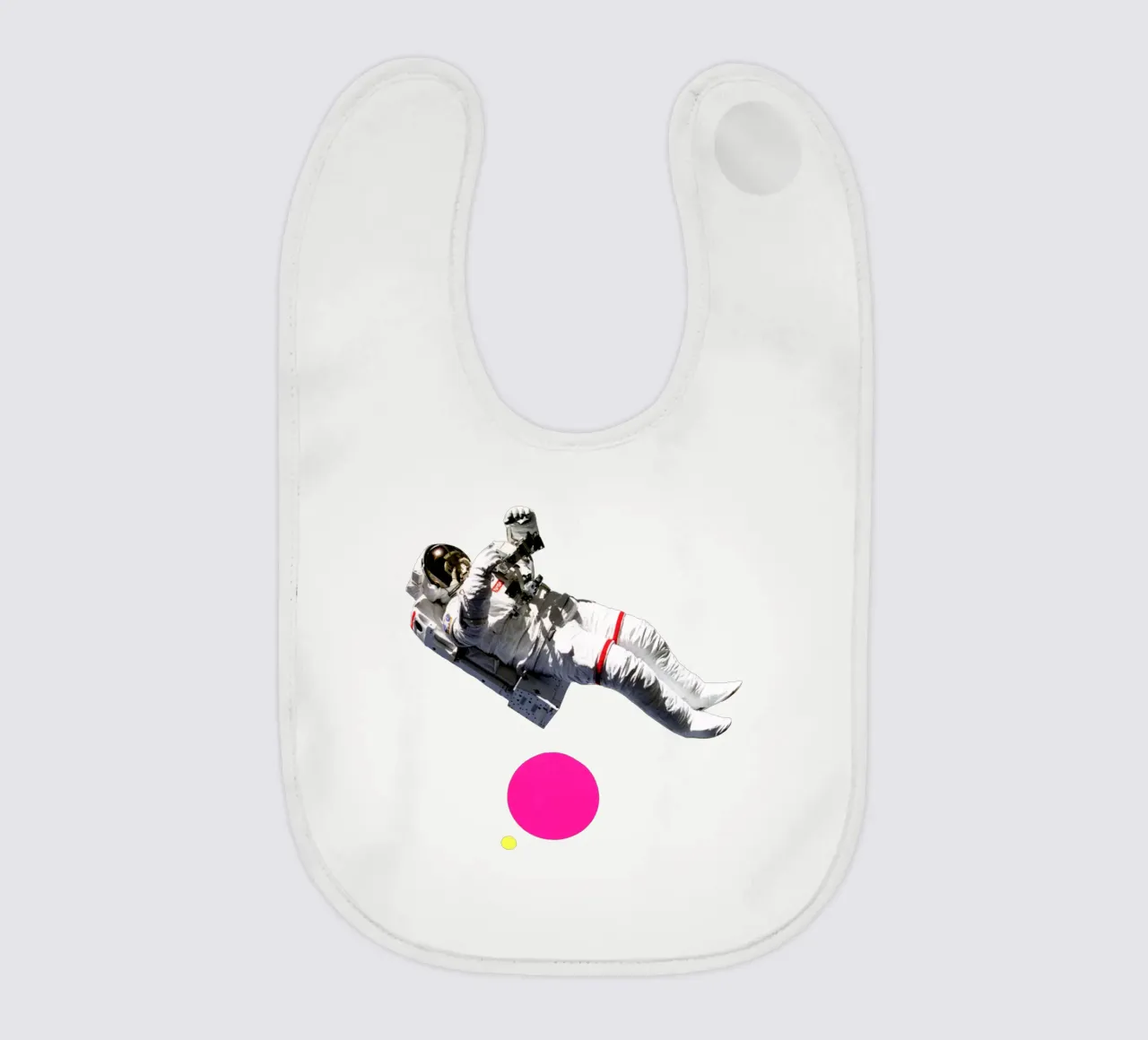 Float baby bib by Cassia Beck Collage