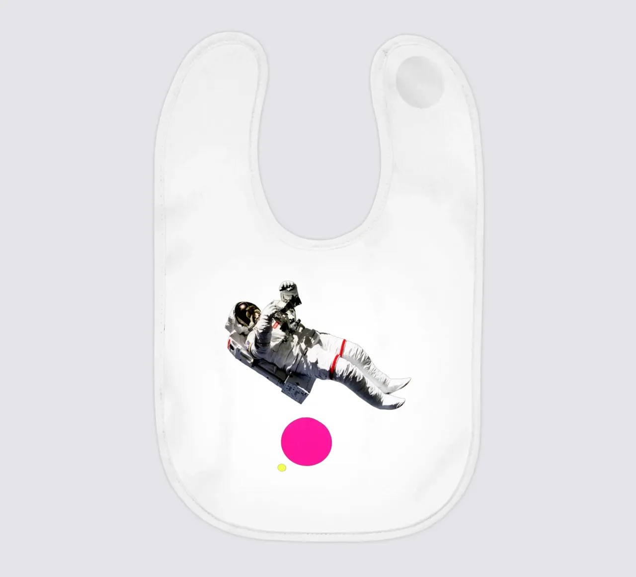 Float baby bib by Cassia Beck Collage