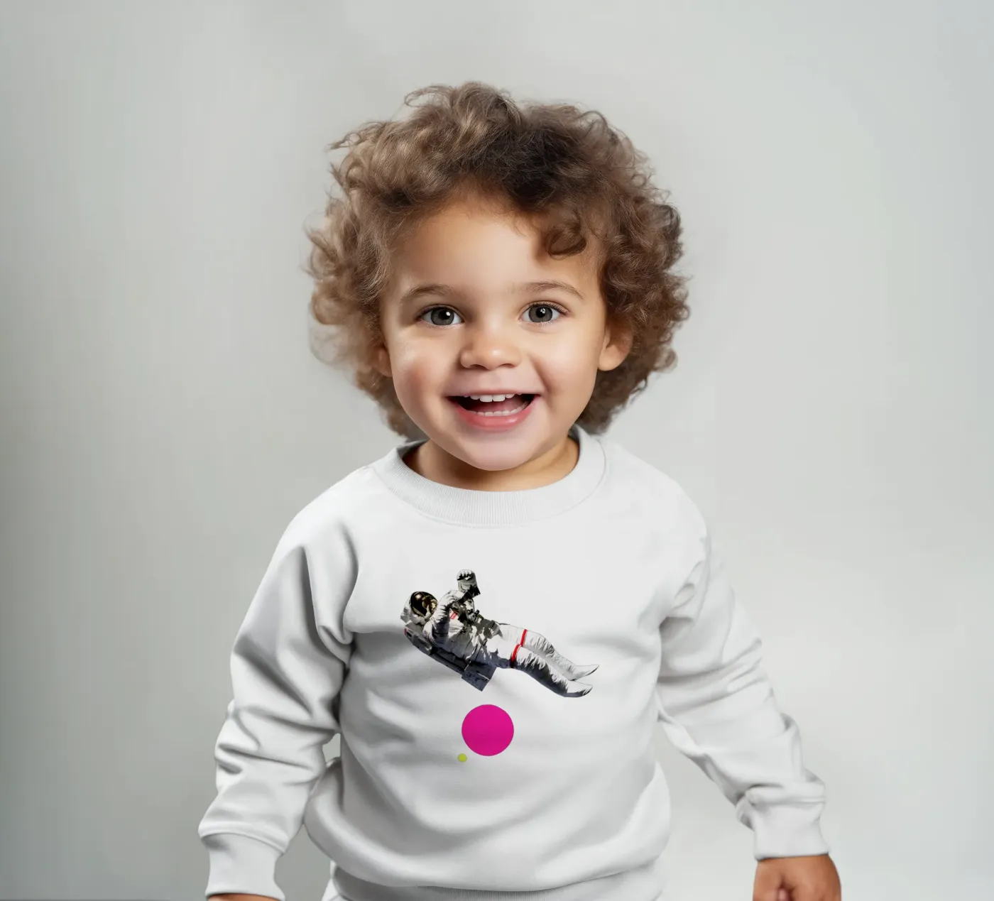 Float baby sweatshirt van Cassia Beck Collage