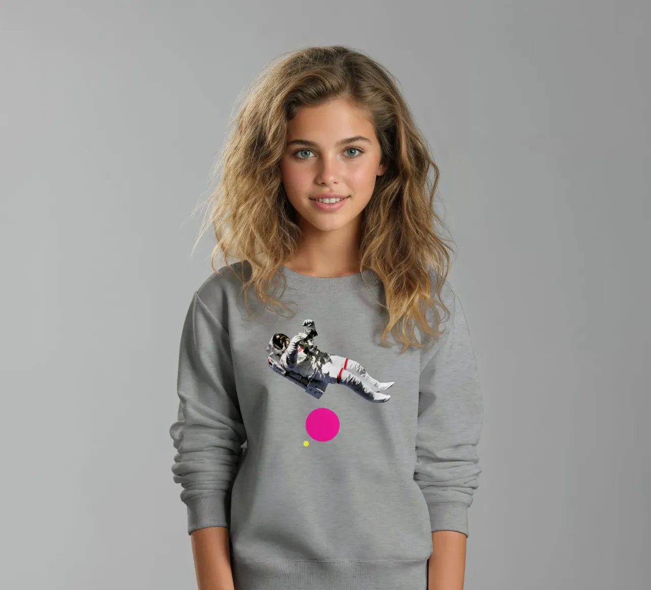Vlotter kinder sweatshirt van Cassia Beck Collage