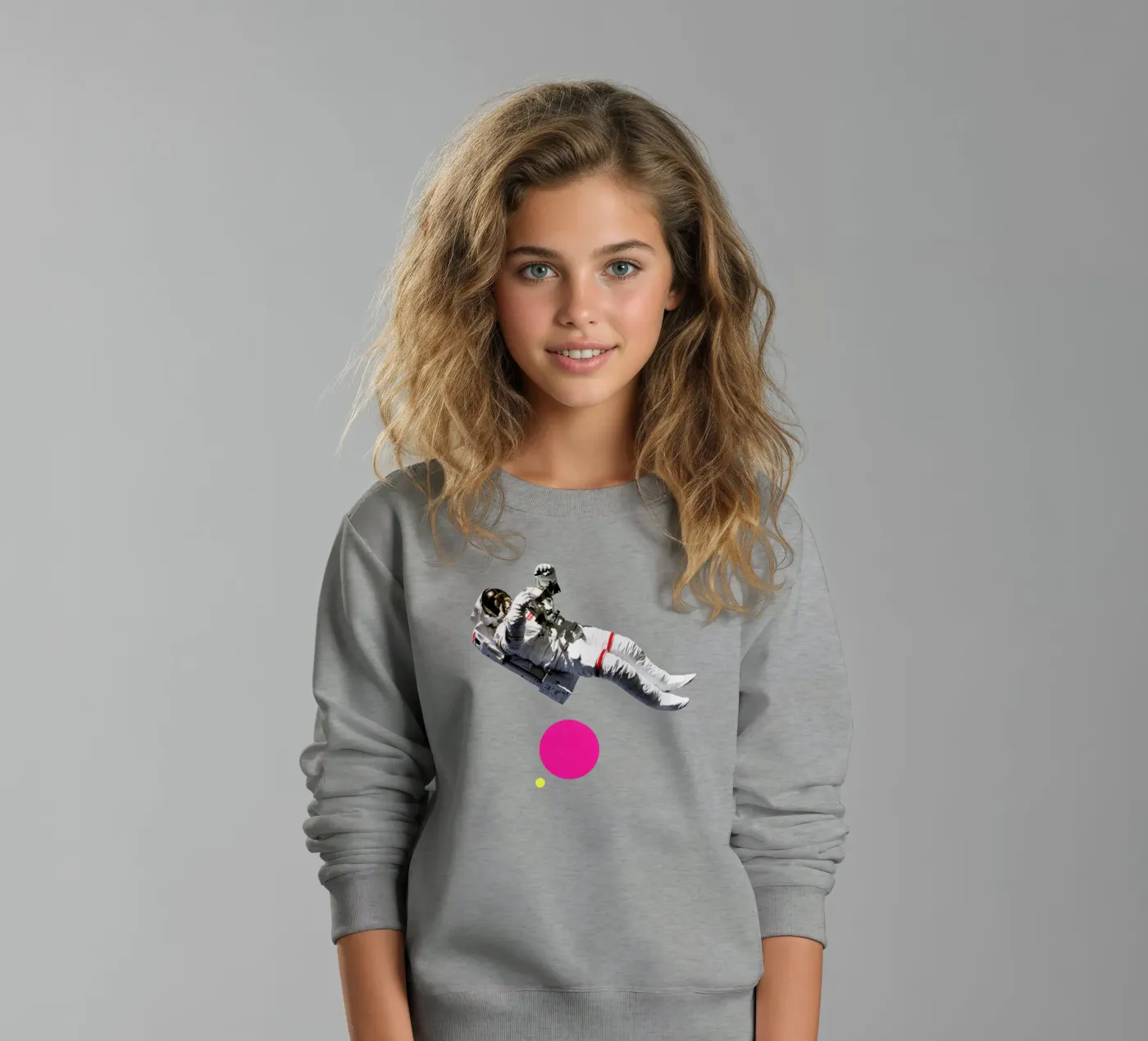Vlotter kinder sweatshirt van Cassia Beck Collage