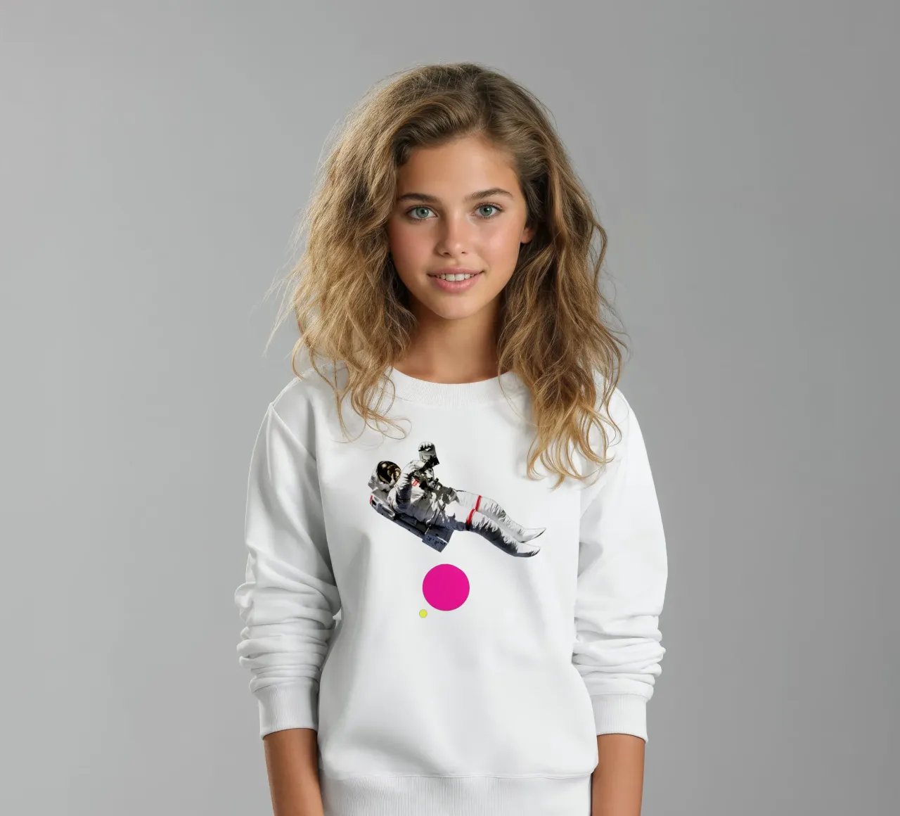 Vlotter kinder sweatshirt van Cassia Beck Collage