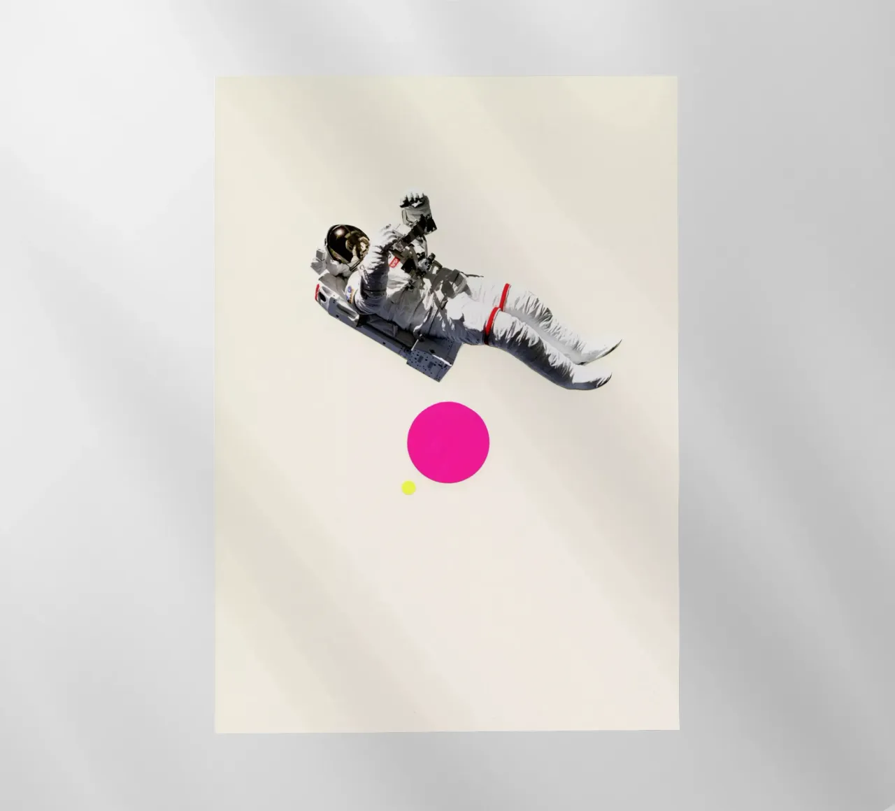 Float backlit film by Cassia Beck Collage