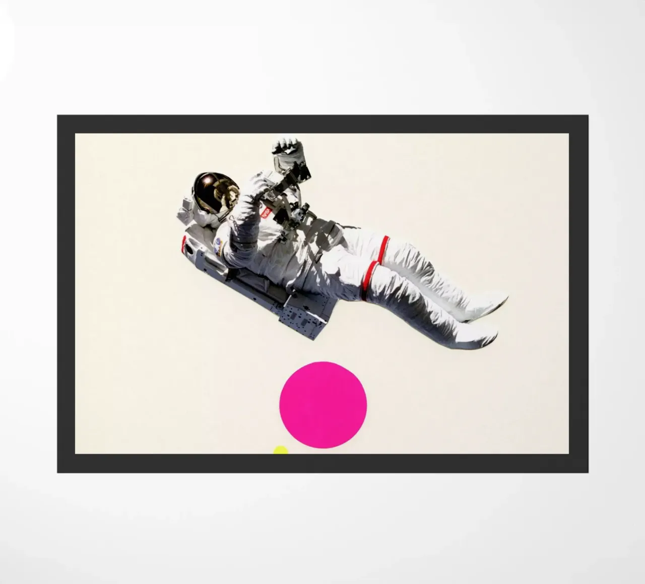 Float doormat by Cassia Beck Collage