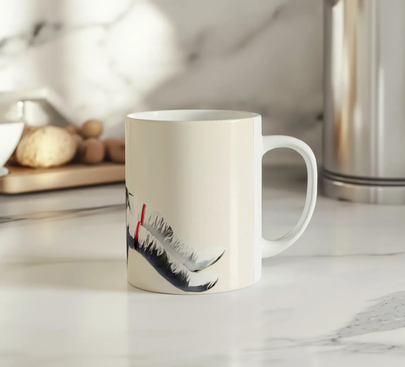 Float ceramic mug by Cassia Beck Collage