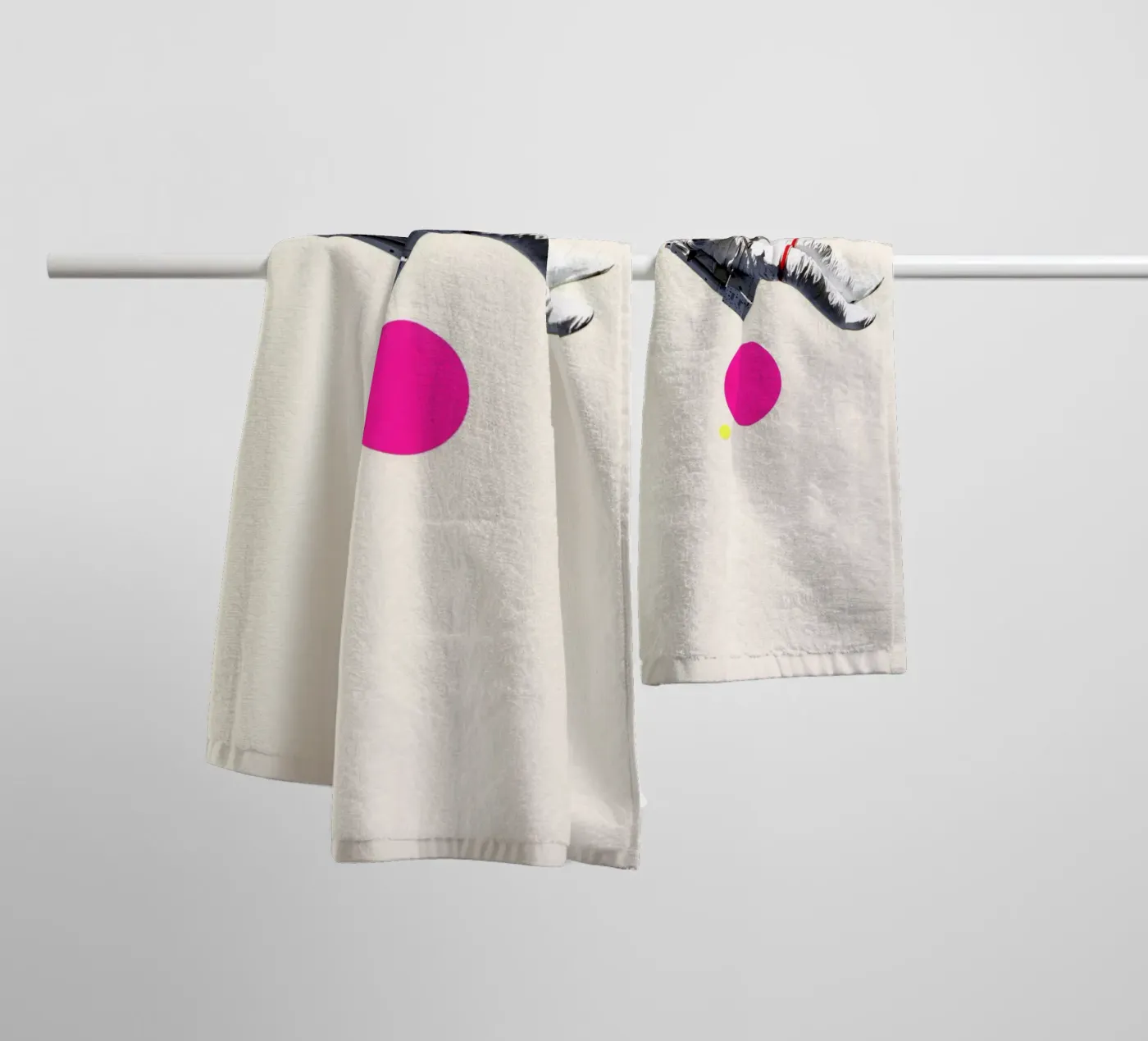 Float towel by Cassia Beck Collage