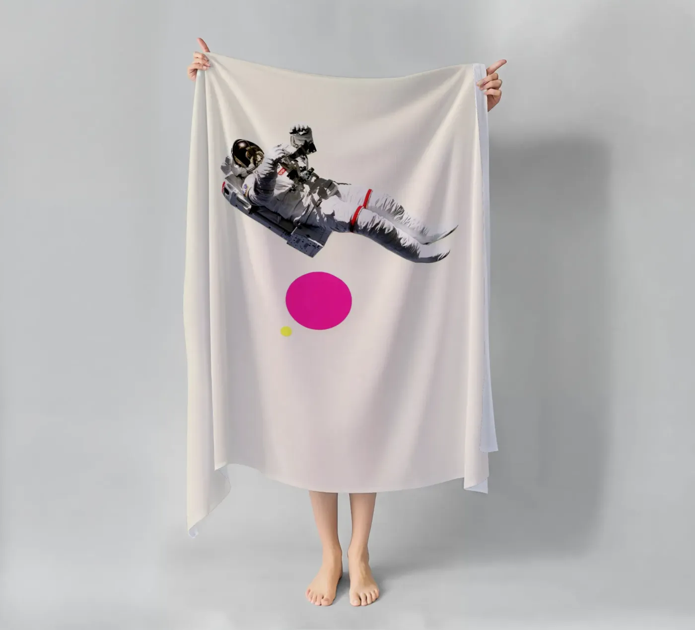 Flotteur serviette de plage de Cassia Beck Collage