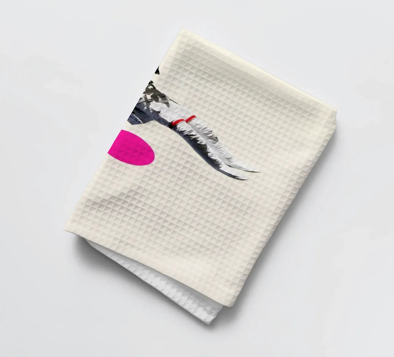 Float tea towel by Cassia Beck Collage