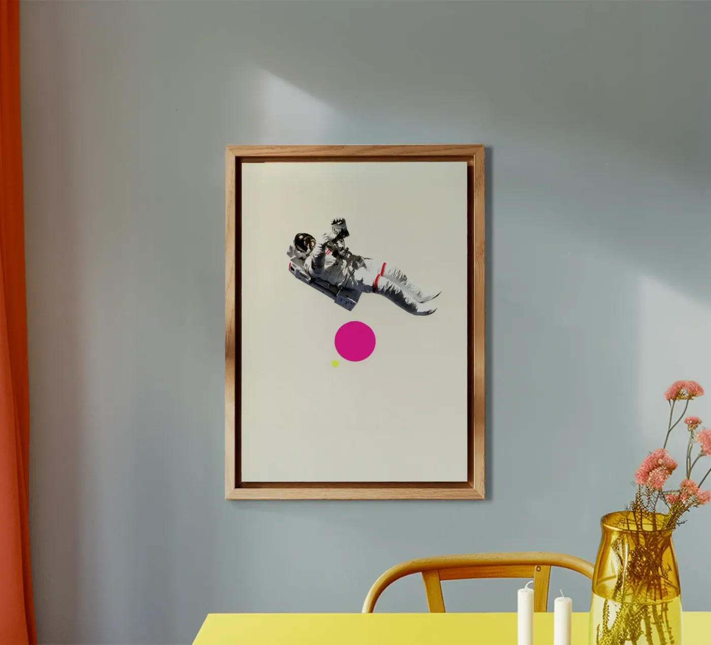 Float forex plate by Cassia Beck Collage