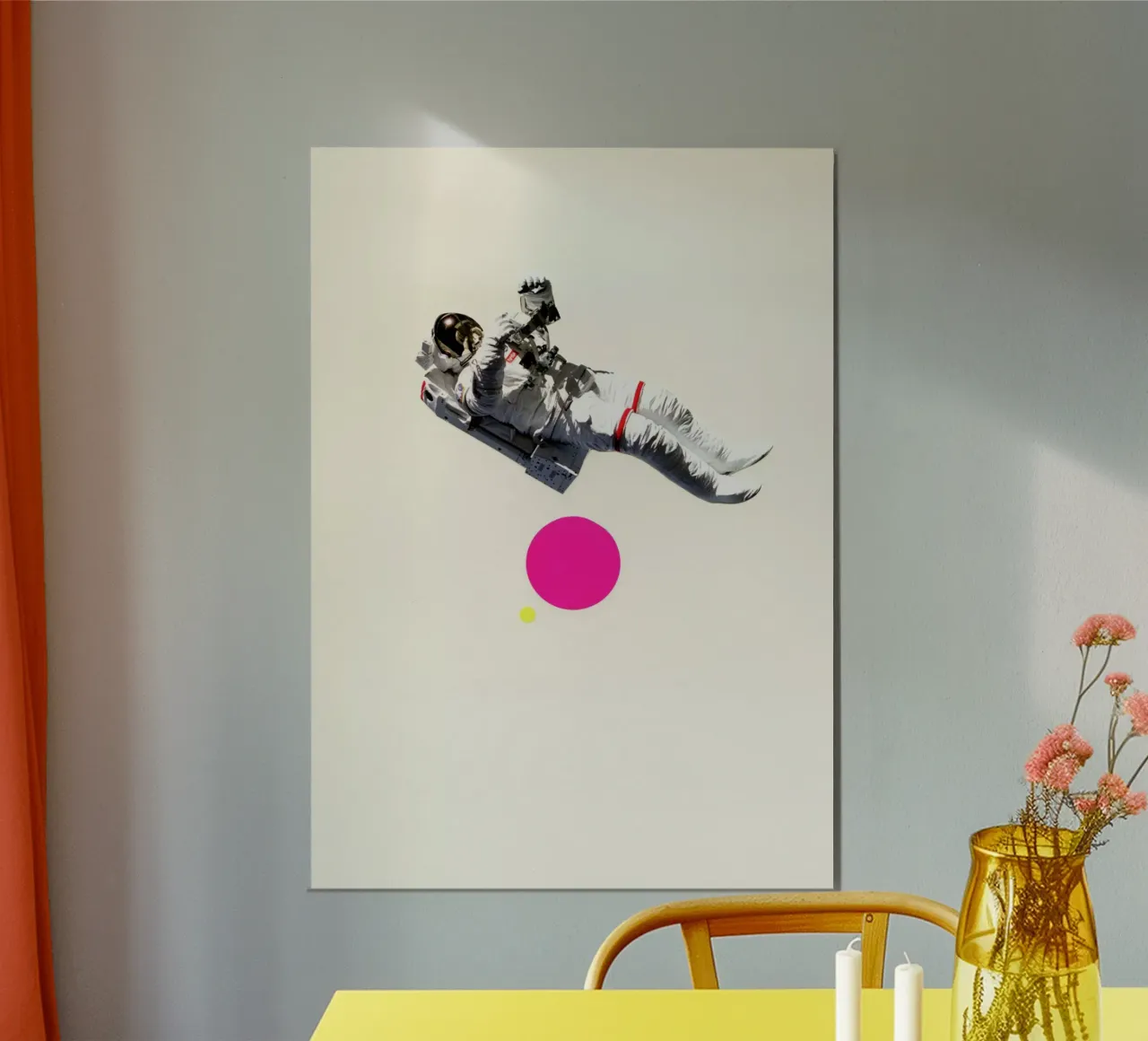 Float forex plate by Cassia Beck Collage