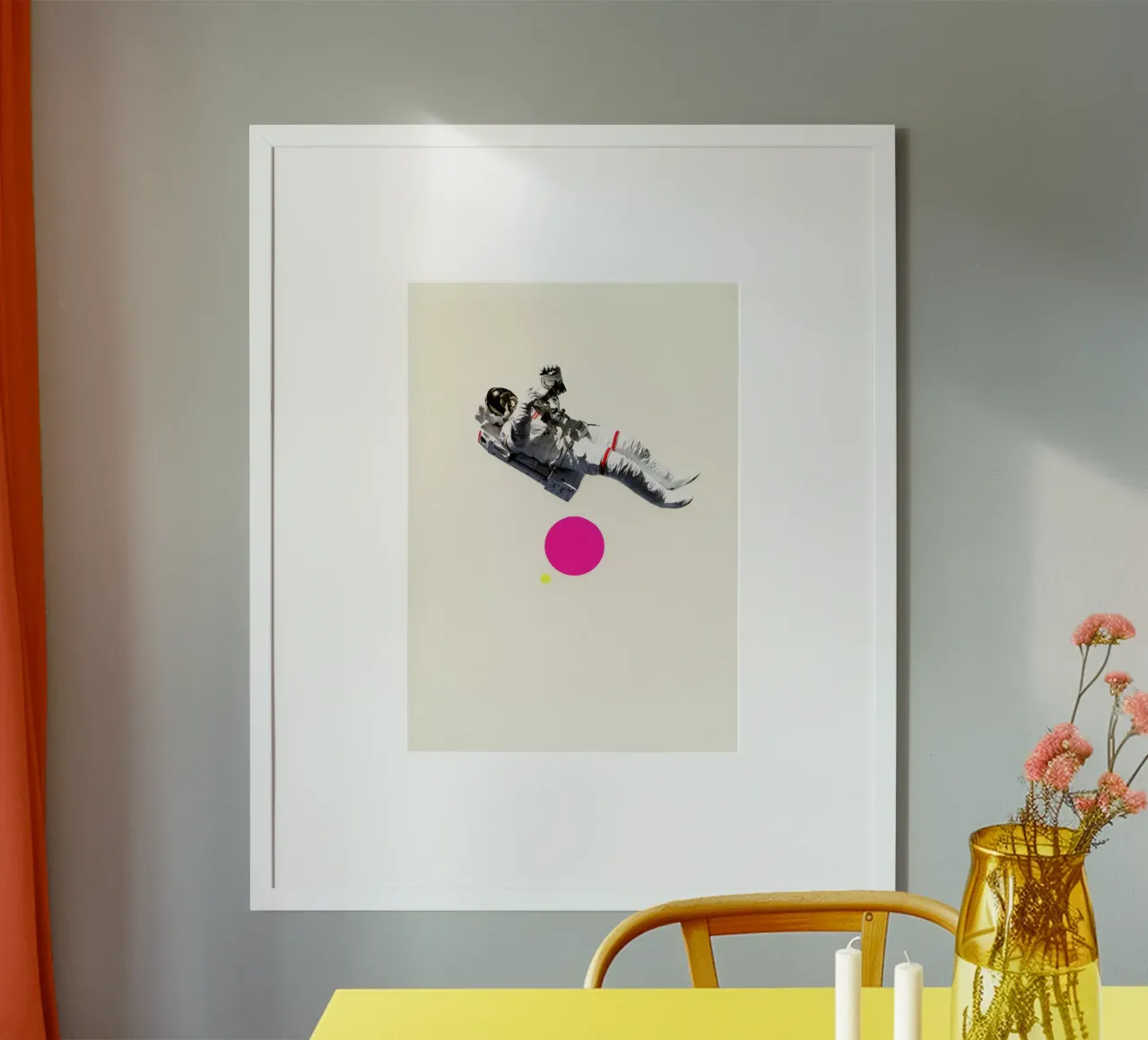 Float hahnemühle by Cassia Beck Collage