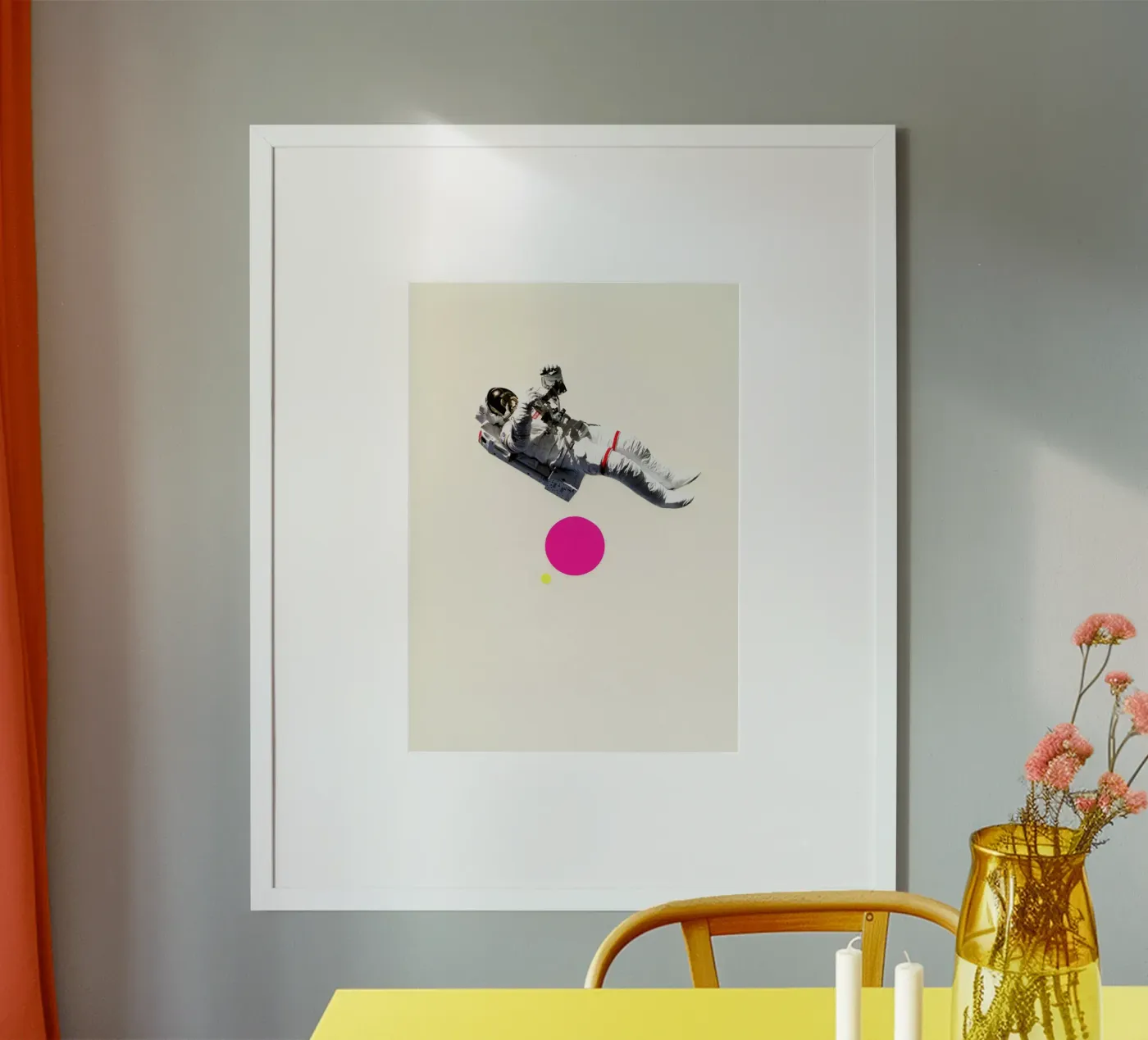 Float poster de Cassia Beck Collage