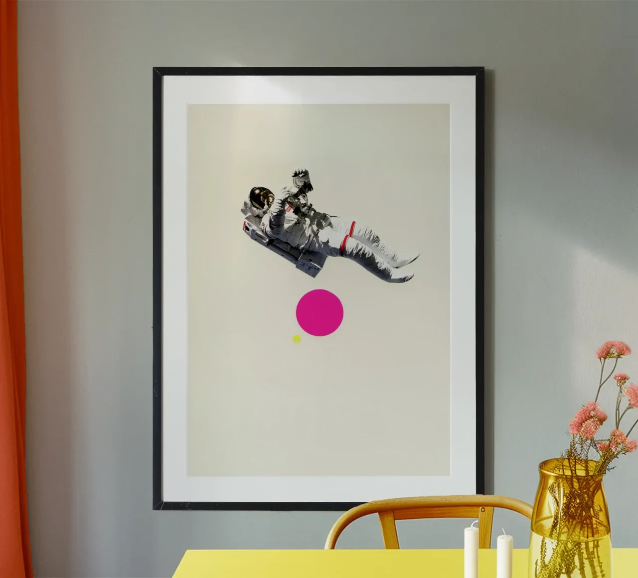 Float hahnemühle by Cassia Beck Collage