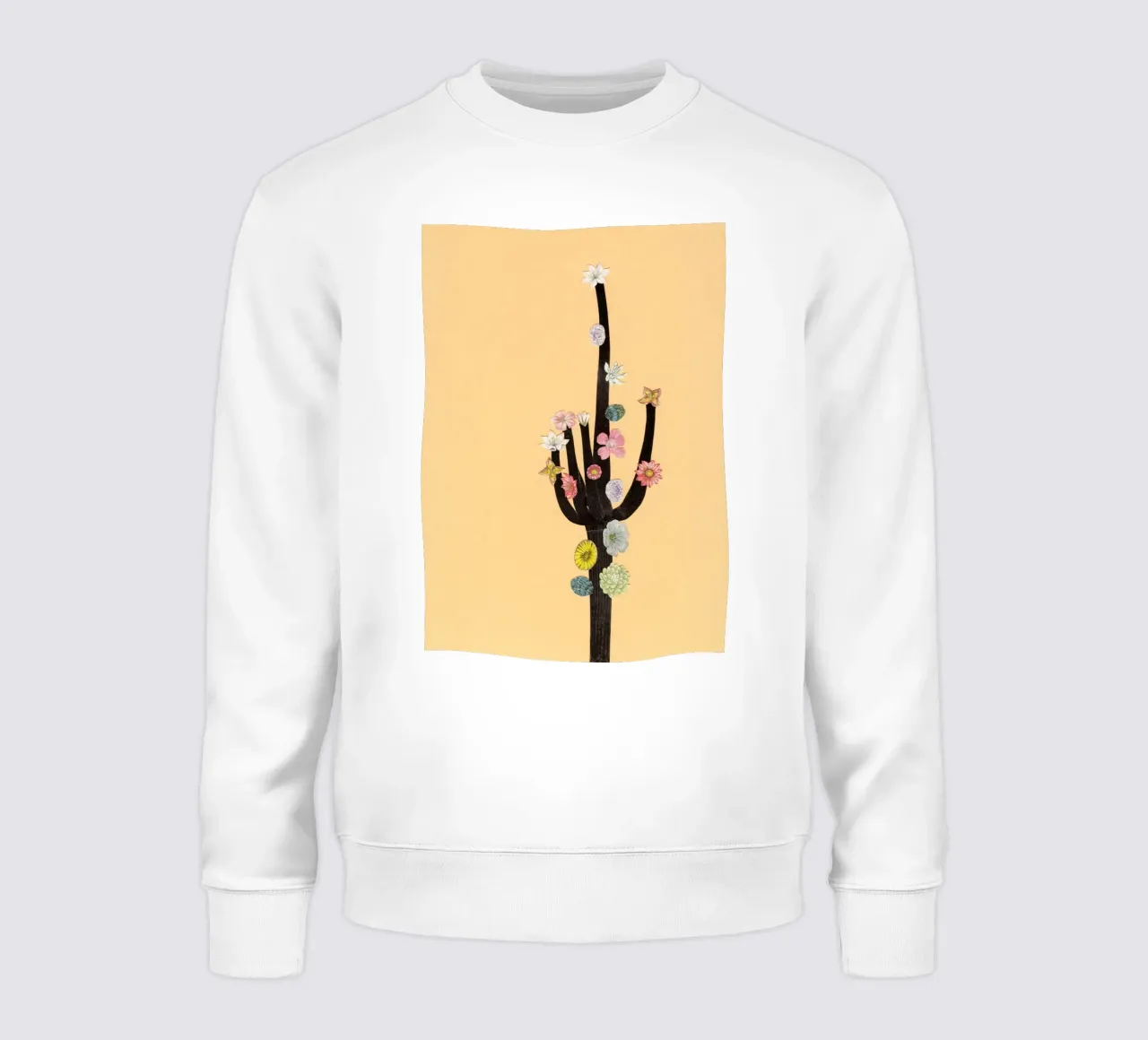 Cactus in fiore felpa da Cassia Beck Collage