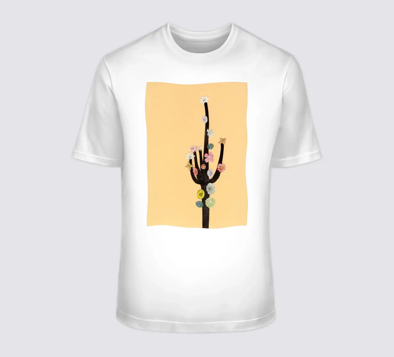 Cactus in fiore t-shirt da Cassia Beck Collage