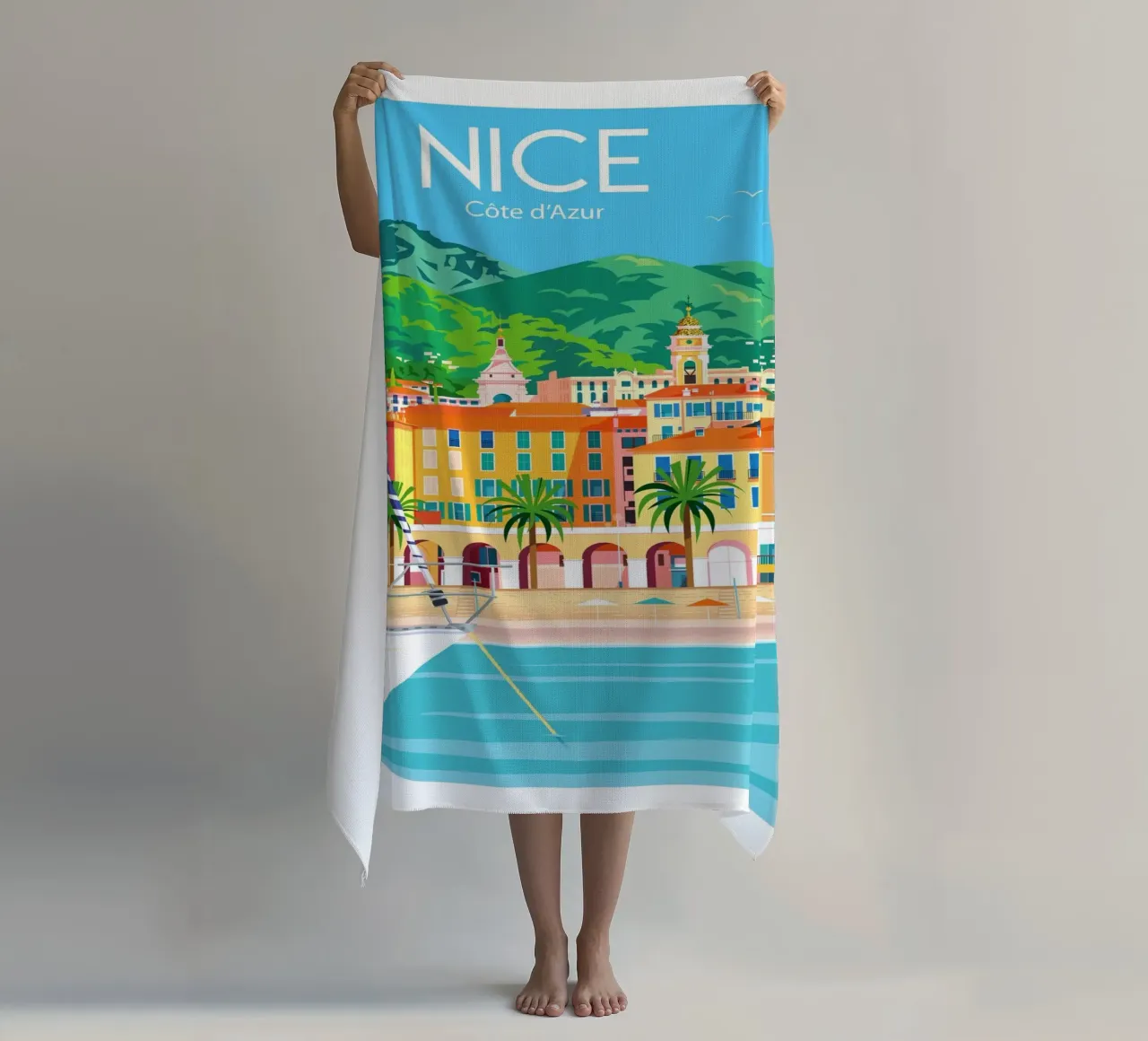 Nice beach towel by Raphaël Delerue