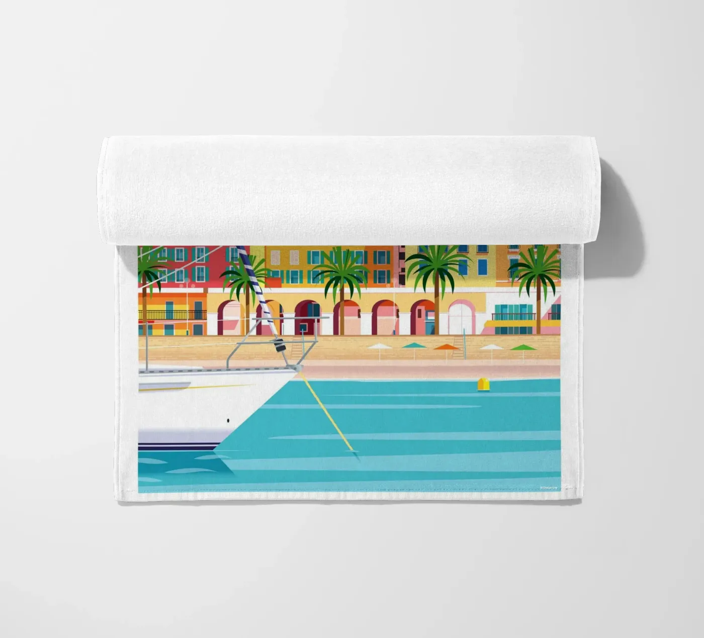 Nice beach towel by Raphaël Delerue
