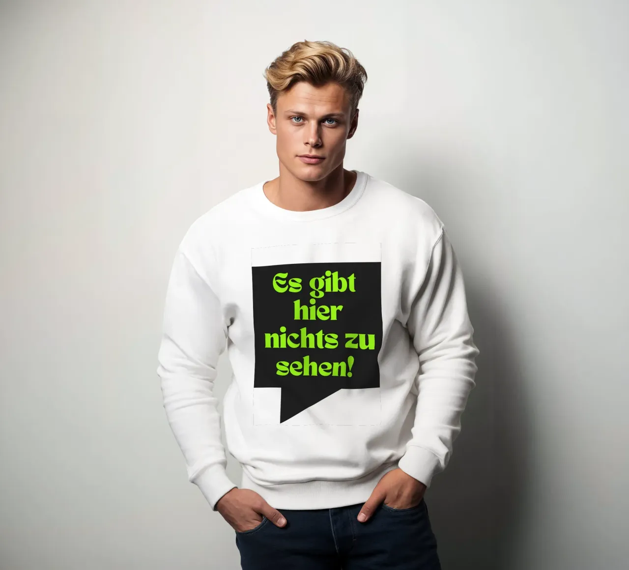 Es gibt hier nichts zu sehen! felpa da Flosters