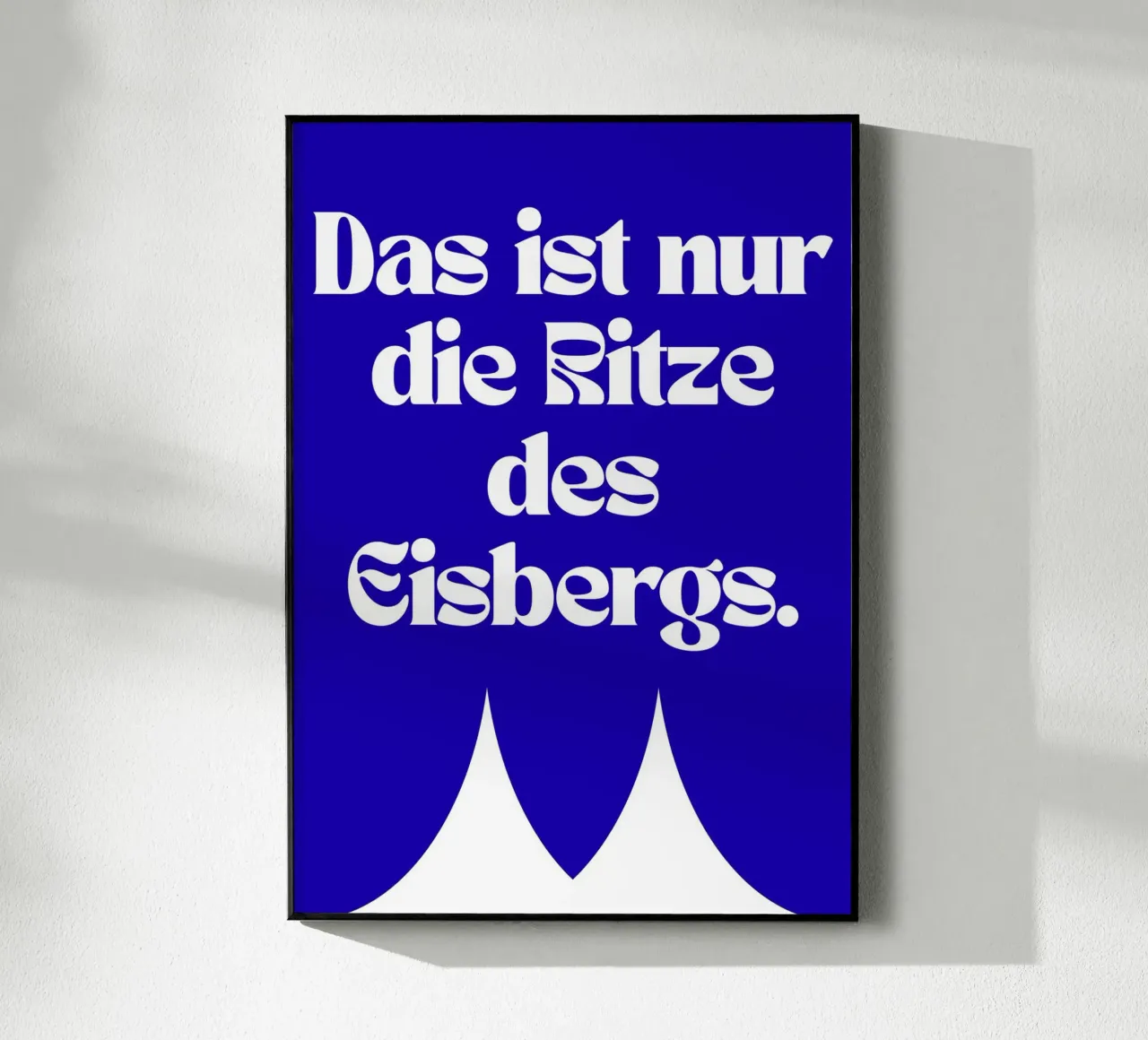 Die Ritze des Eisbergs plexiglass da Flosters