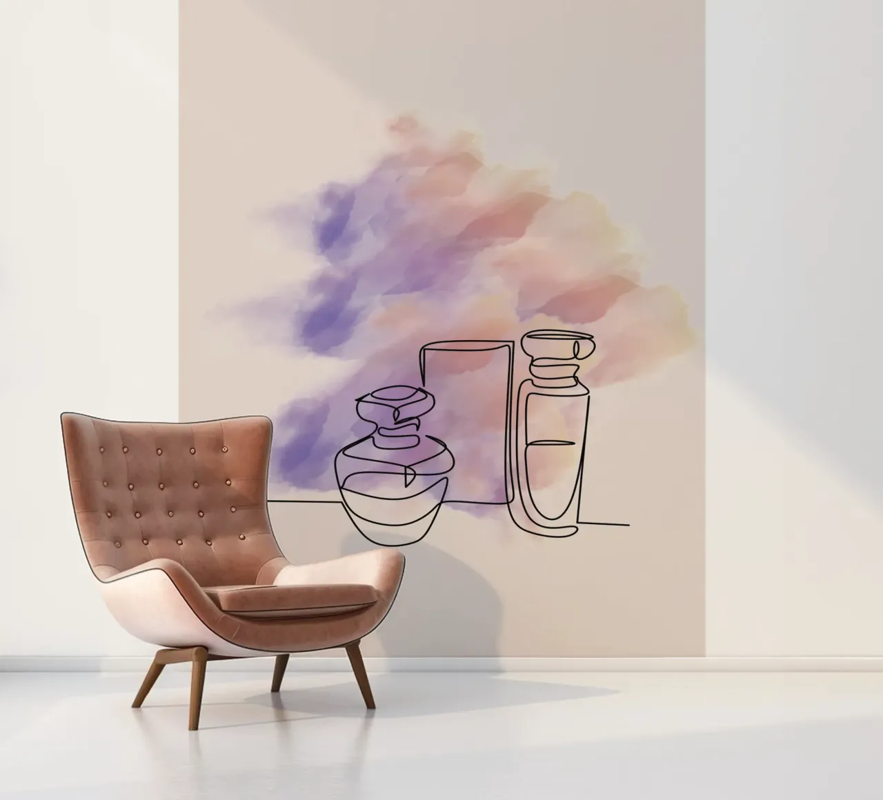 Duft fotobehang van isabels_wunderwelt_digital_art