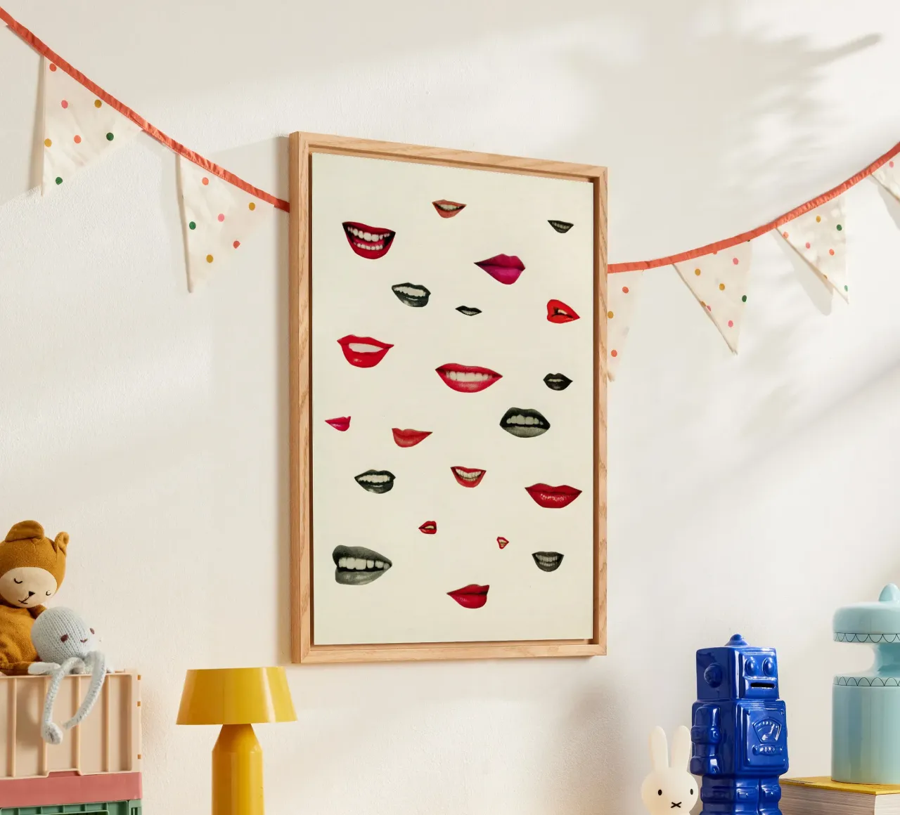 Rubare baci plexiglass da Cassia Beck Collage