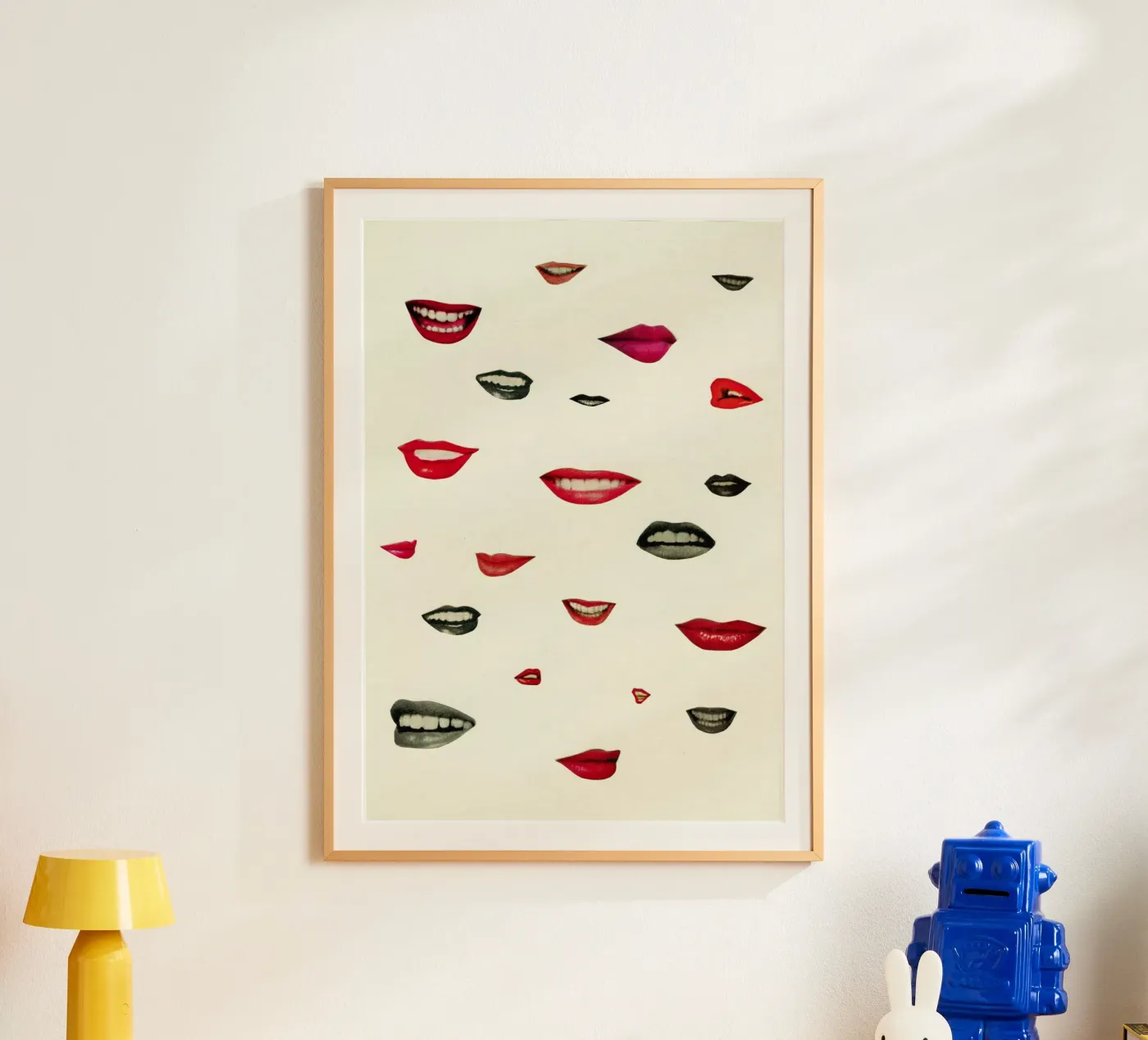 Stealing Kisses poster by Cassia Beck Collage