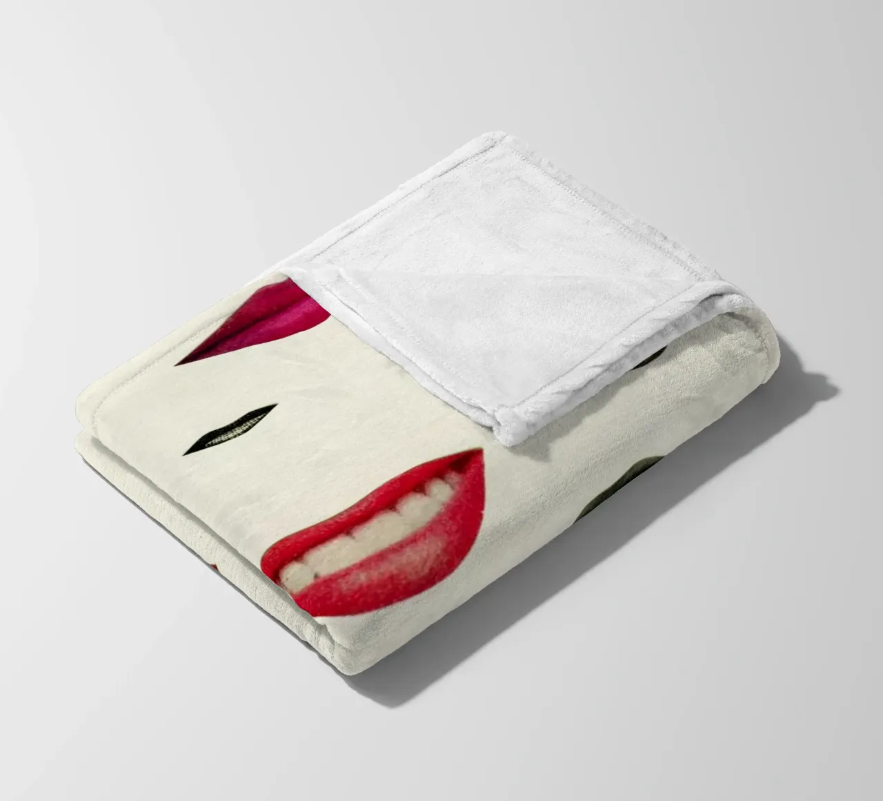 Rubare baci coperta in pile da Cassia Beck Collage