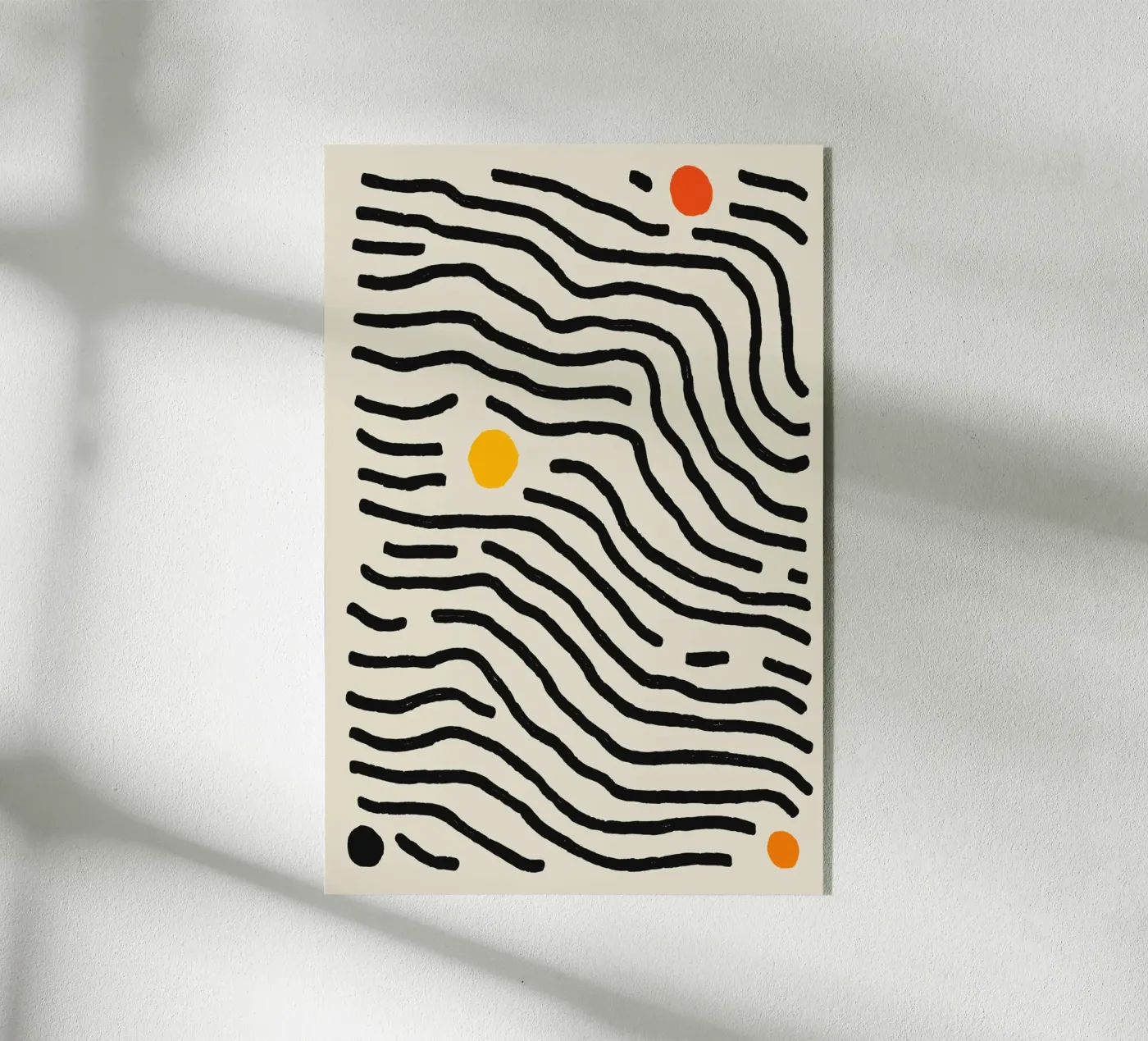 Orbiting Lines acryl van treechild